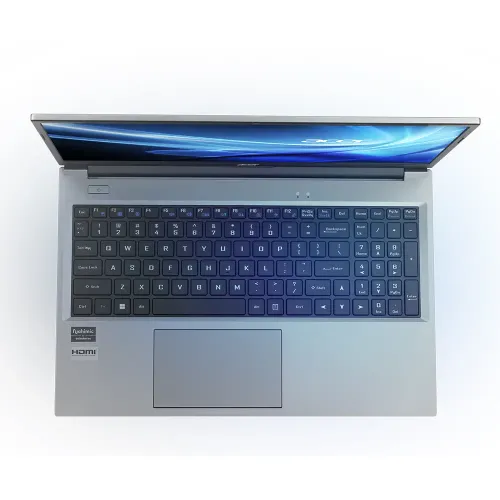 nternational Office Solution laptop, 15.6 inch FHD IPS laptop, Intel Core i5-1334U computer, 16GB RAM business laptop, 512GB NVMe Gen4 SSD, backlit keyboard laptop, Free-DOS portable PC, steel gray corporate workstation