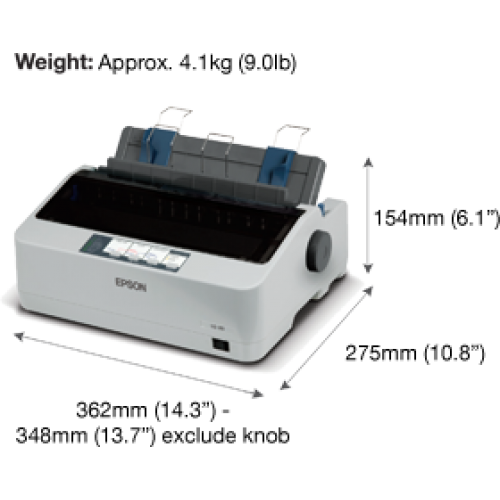 Epson LQ310 Dot Matrix Printer-IOSBD