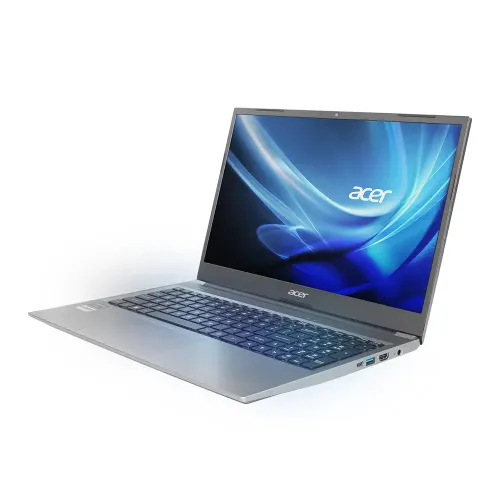 nternational Office Solution laptop, 15.6 inch FHD IPS laptop, Intel Core i5-1334U computer, 16GB RAM business laptop, 512GB NVMe Gen4 SSD, backlit keyboard laptop, Free-DOS portable PC, steel gray corporate workstation