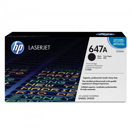 HP 647A Black Original LaserJet Toner Cartridge-OSBD