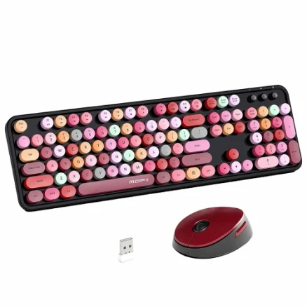 Mofii Sweet Mixed 2.4GHz Wireless Keyboard & Mouse Combo