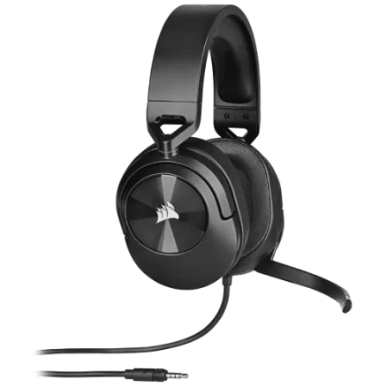 Corsair HS55 Stereo 3.5mm Wired Gaming Headphone Carbon